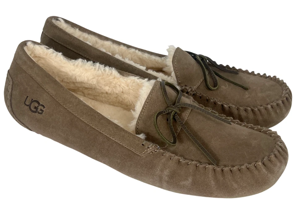 NUEVO UGG HOMBRE CORVIN MOCASINES ZAPATILLAS GAMUZA MOCASÍN ZAPATOS 1125953 TALLA 17 Foto 2 de 4