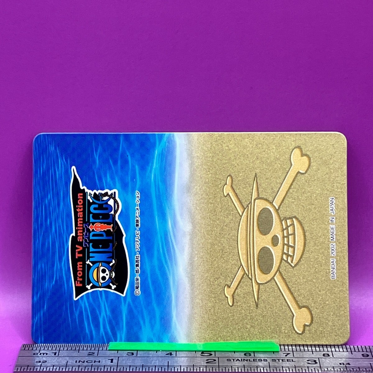 Nico Robin 62 One Piece King of Pirates Gummy Card 2002 BANDAI TCG