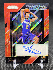 2018-19 Prizm Choice Red Scope Sensational Signatures Rookie Elie Okobo RC