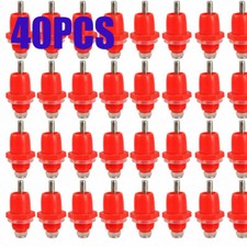 Chicken Nipple Drinker Water Waterfowl Stainless Steel Hen Poultry Feeder Duck 