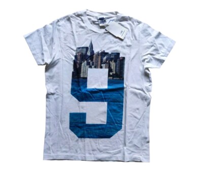 Franklin Marshall Shirt, Gr. M, Neu Mit Logo Vorn, Weiss