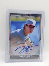 2024 Pulse Baseball Tyler Stuart On Card Autograph New York Mets  Card#A-TST 