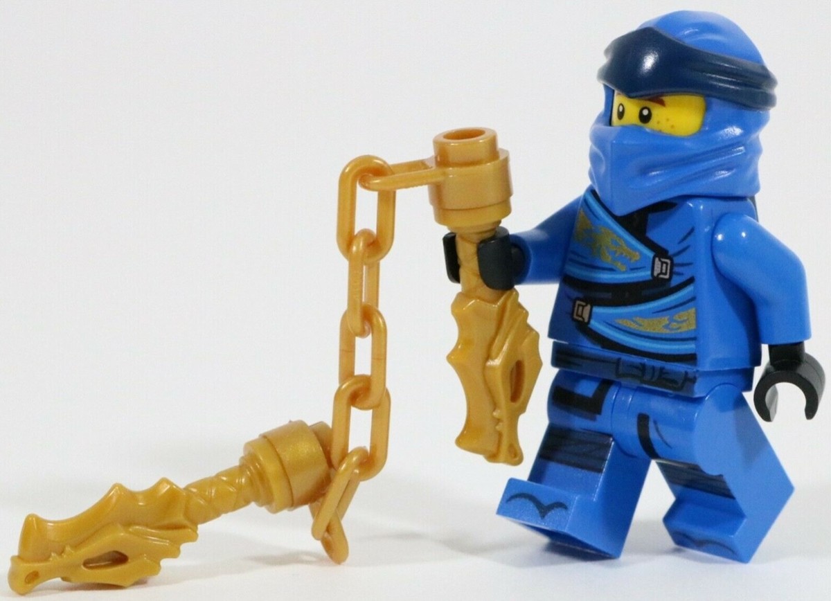 Lego Ninjago Jay Legacy njo489 Minifigure +Nunchucks ex70668 Seller NEW