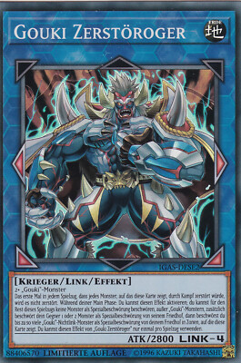Yugioh IGAS-DESE2 Gouki Zerstöroger (Super Rare)