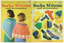 Socks Mittens Accessories Pattern Booklet Co...