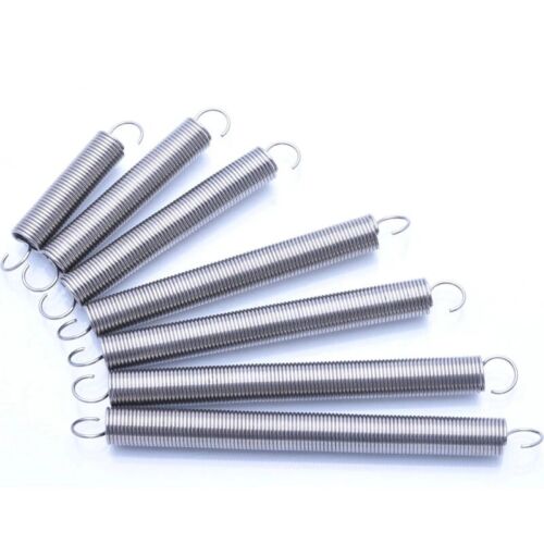 Extensión de alambre de resorte diapositiva de 1 mm resortes con gancho resorte de tensión acero inoxidable - Imagen 5 de 6