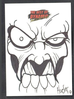 THE BEST OF DYNAMIC SKETCH CARD (Breygent): KEN HAESER of THE LIVING CORPSE