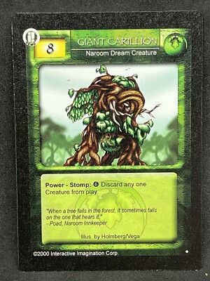 MAGI NATION TCG PROMO DEMO GIANT CARILLION NM ENG