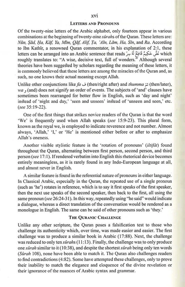 The Clear Quran with Arabic Text - Leather ( 5.8" x 8.8") |Parallel Edition - Image 2 of 4