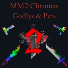 Roblox Murder Mystery 2 MM2 Chroma Weapons Sets Godly Knifes and Guns