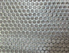 -5/32 HOLES -18 GAUGE 304 STAINLESS PERFORATED SHEET---12" x 24"