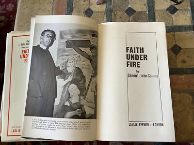 Canon L. John Collins, Faith Under Fire, First Edition, Signed. 1966