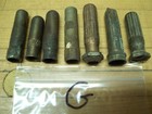 Vintage Brass Schrader Tire Valve Stem Cap Dust Covers Ford Chevy Dodge Buick