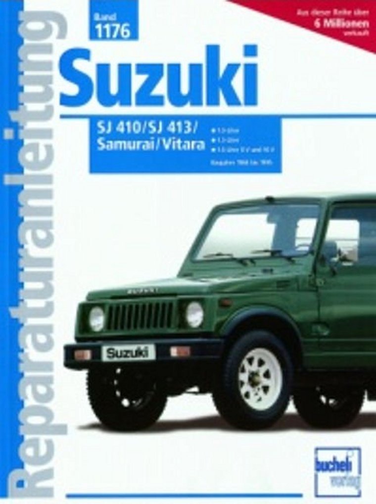 Thumbnail - Reparaturanleitung Werkstatthandbuch Wartung 1176 Suzuki Sj / Samurai