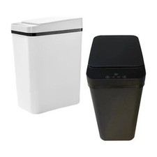 Intelligent Induction Trash Bin 15L Motion Sensor Self Sealing Smart Trash Can