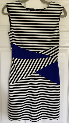 black and white dress macy's stripped with blue detailing size 3 Color:LIGHT IVORY Adjustable spaghetti straps.Unlined.IMPORTANT NOTE Bridal Portraits LIURUIJIA Women's Low Chunky