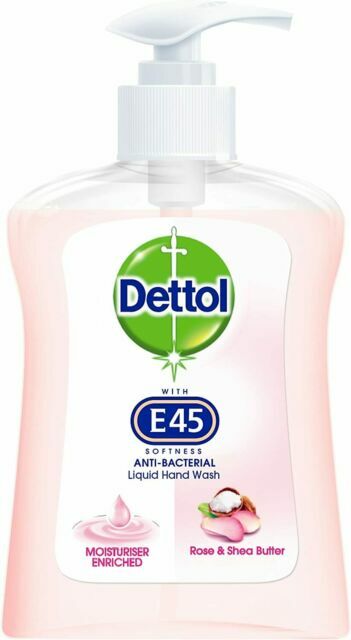 Dettol Anti-Bacterial Handwash, Rose and Shea Butter, 250ml for sale online  | eBay UK