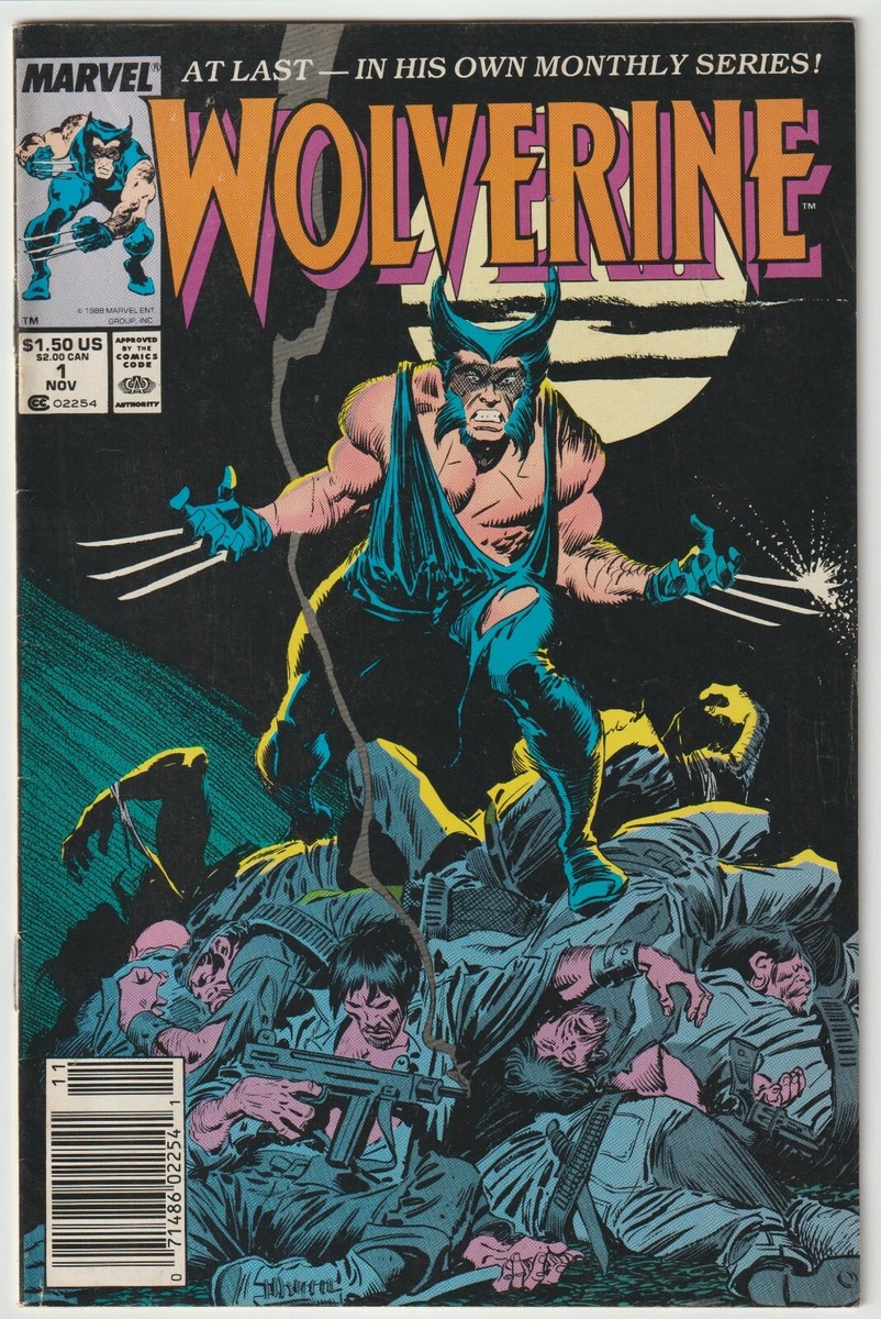 Marvel Wolverine #1 1988 First Monthly Series Issue | eBay
