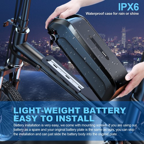 52V 20AH Battery For 2000W 1500W 1000W 750W Electric Bike Lithium Battery - Picture 5 of 15
