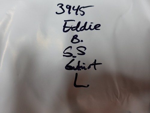 Eddie Bauer Men's L Classic Fit Button Up Shirt Moose Fish Print Short Sleeve - Picture 12 of 12