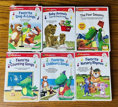 (未使用･未開封品)Baby Genius: Baby Animals [DVD] Baby Genius Animal Adventures DVD w/Bonus Music CD - Walmart.com