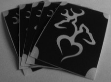 bm332 BODY GLITTERTATTOO 5x deers heart love lovecouple neat glitter tattoo L K