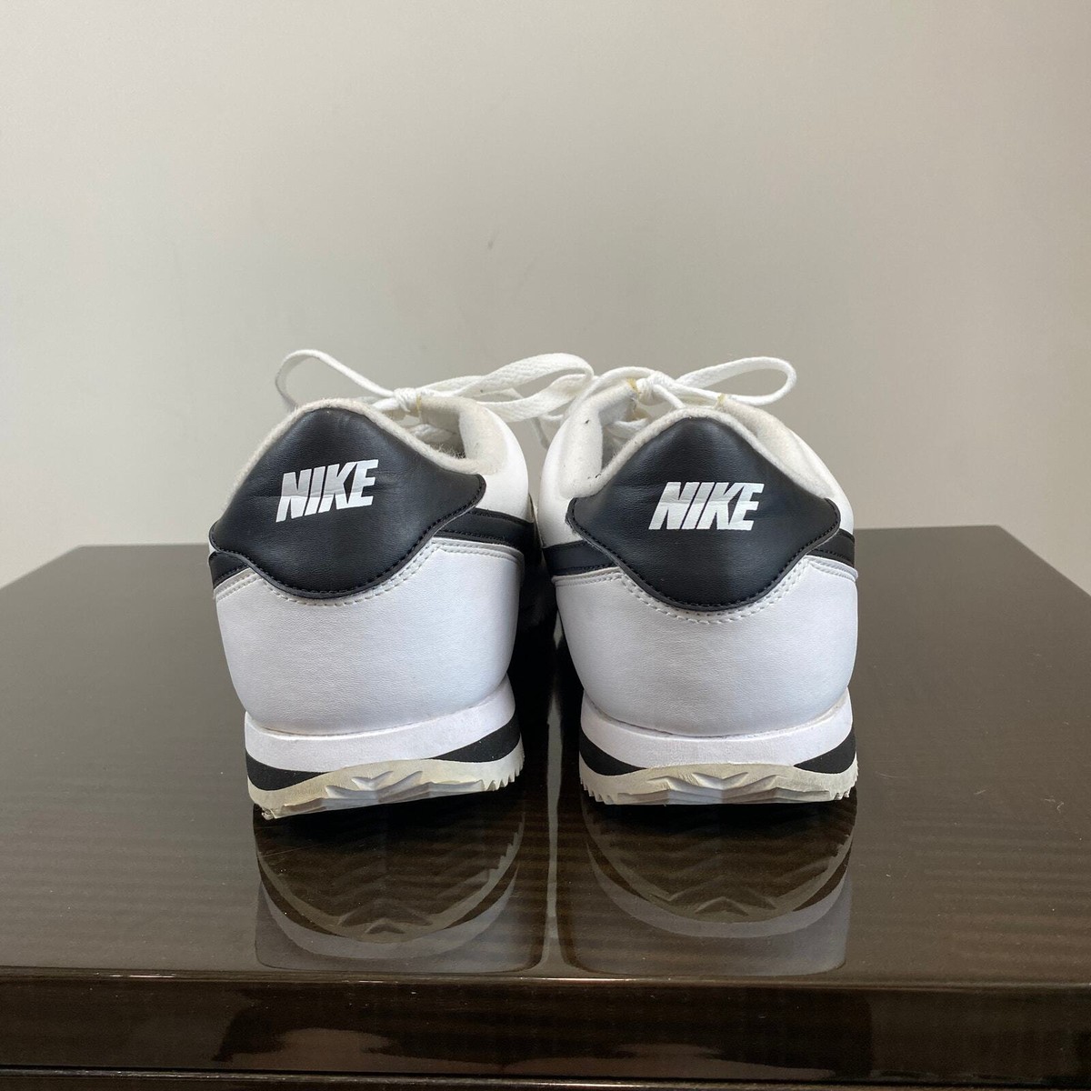 Nike Cortez 72 Basic White Black Shoes Sneakers Men display picture 3