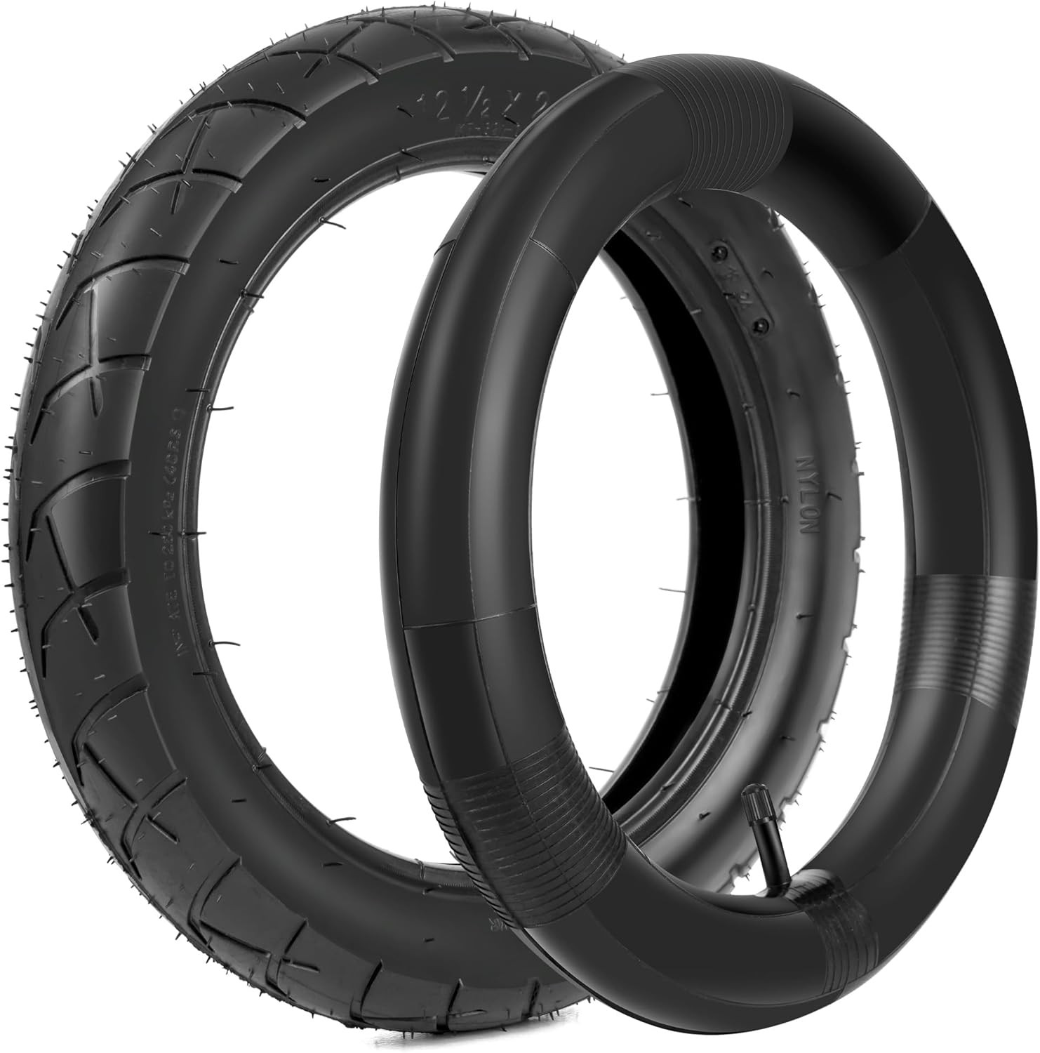 12.5 X 2.25 (12-1/2 X2-1/4) Tire & Inner Tube Set for Razor Pocket Mod (Bella, B
