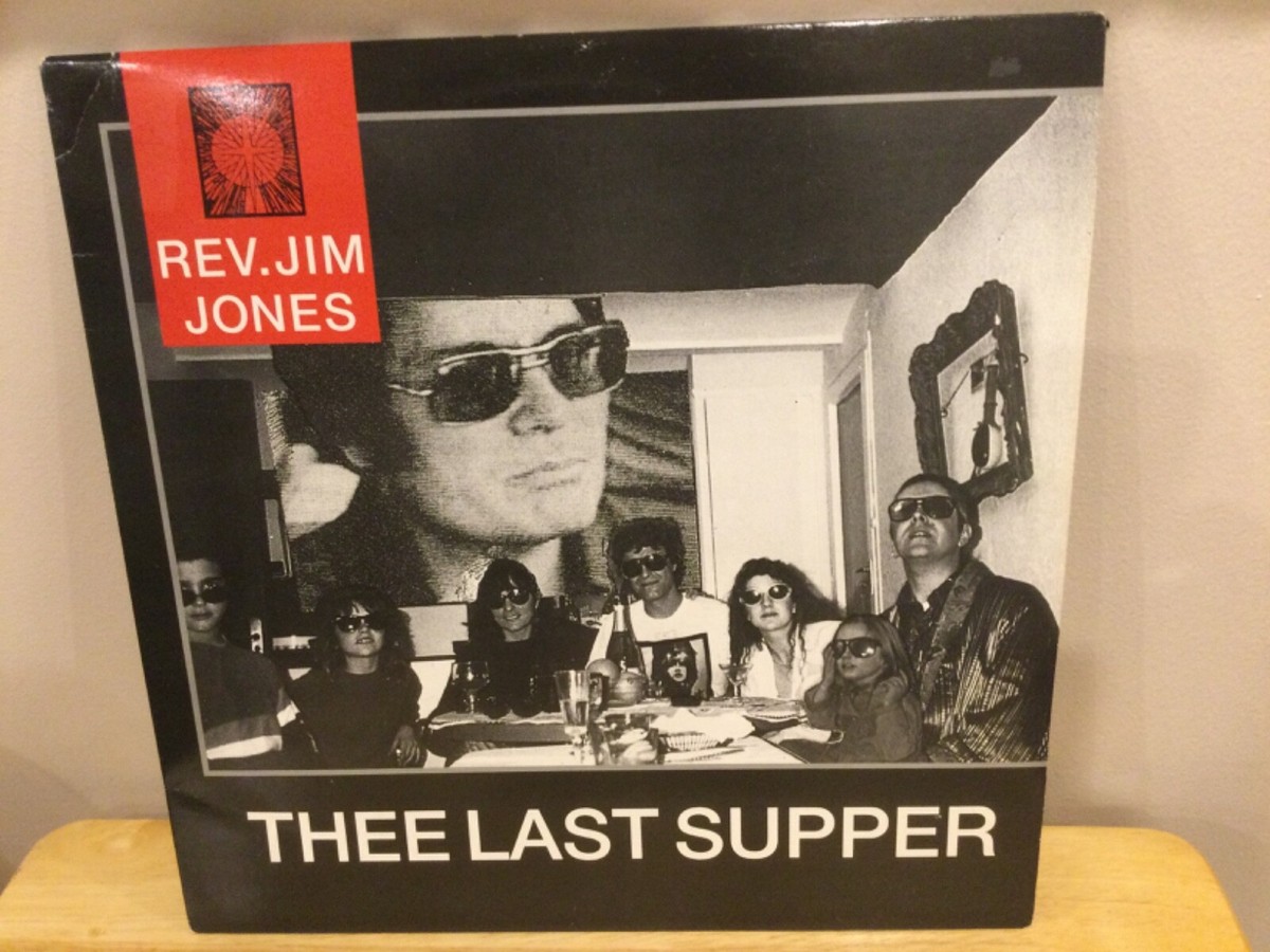 Rev Jim Jones Thee Last Supper Vinyl Lp Rare Jonestown History