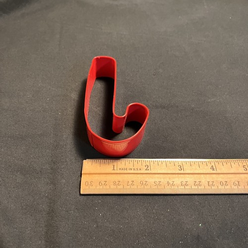 "Nuevo molde cortador de galletas de metal rojo CANDY BASTON NAVIDAD 3,25x2x1""" - Imagen 6 de 7