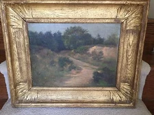 Mathew Whittet Oil Painting British Artist C.1910 Gibson frame
