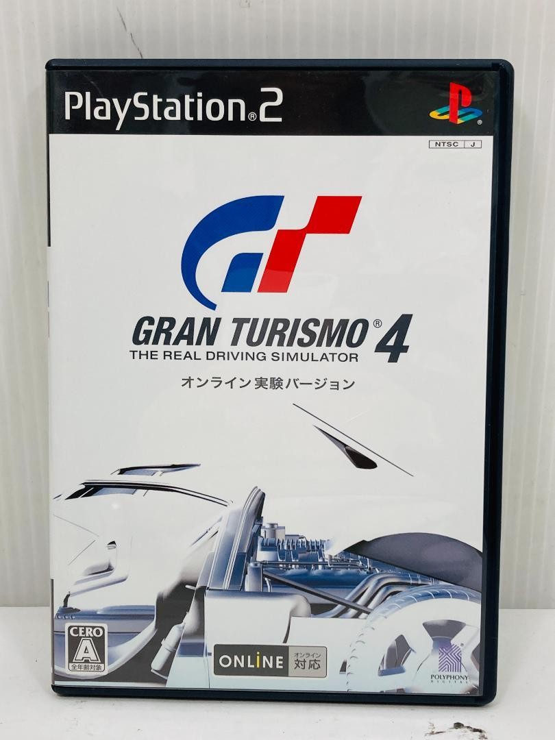 [美品] GRAN TURISMO 4 オンライン (DVD付き) Gran Turismo 4 Online Experimental VersionPS2 Game japan | eBay