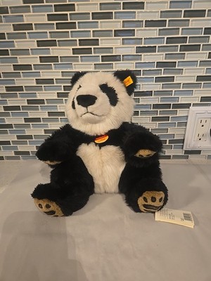 New Manschli Panda Teddy Bear EAN 064258 Plush Stuffed Animal Play Toy