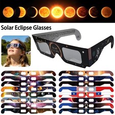 Portable Solar Eclipse Glasses Safe Sun Viewing Protective Eyewear 1/5/10PCS