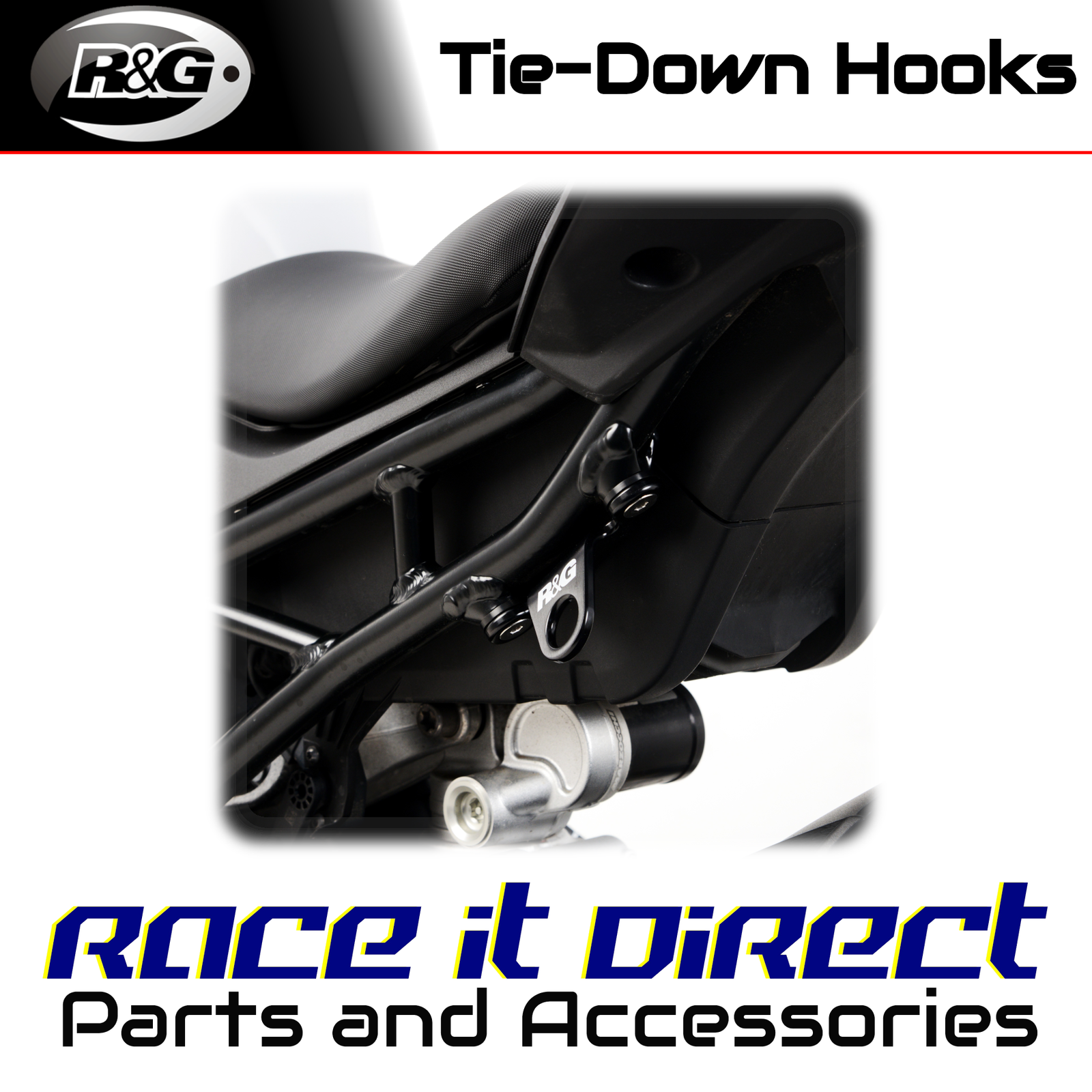 R&G - TH0026BK - Tie-Down Hooks
