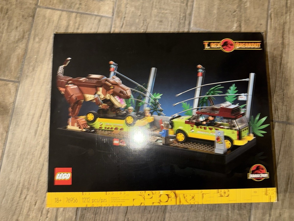 ジョー LEGO Jurassic World: T. rex Breakout (76956) New in box sealed