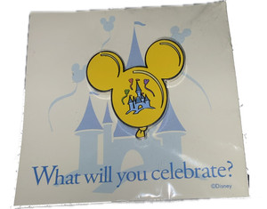 Disney Trading Pin 2012 Mickey Mouse Yellow Ballon Exclusive Cruise Christening