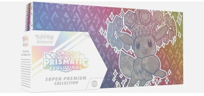 Pokemon Prismatic Evolutions Super Premium Collection Englisch Neu OVP Sealed