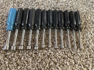 Metric Armstrong & Proto Nutdrivers great condition 4mm to 14mm (no 8mm)