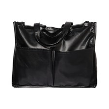 ONLY, Handtasche, Damen, Polyurethan, Schwarz, 40, 6, 32 cm #Otg