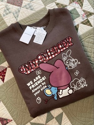 Sanrio My Melody Trainer size 3L Long Sleeve Chest:39.37-42.51'' Fleece Lining
