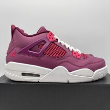 Jordan 4 Valentines Day Pink White Athletic Shoes Size 6.5 Youth GS 487724-661