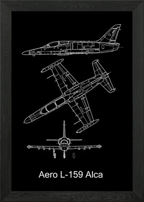 Aero L159 Alca Framed Wall Art Poster Canvas Print Picture