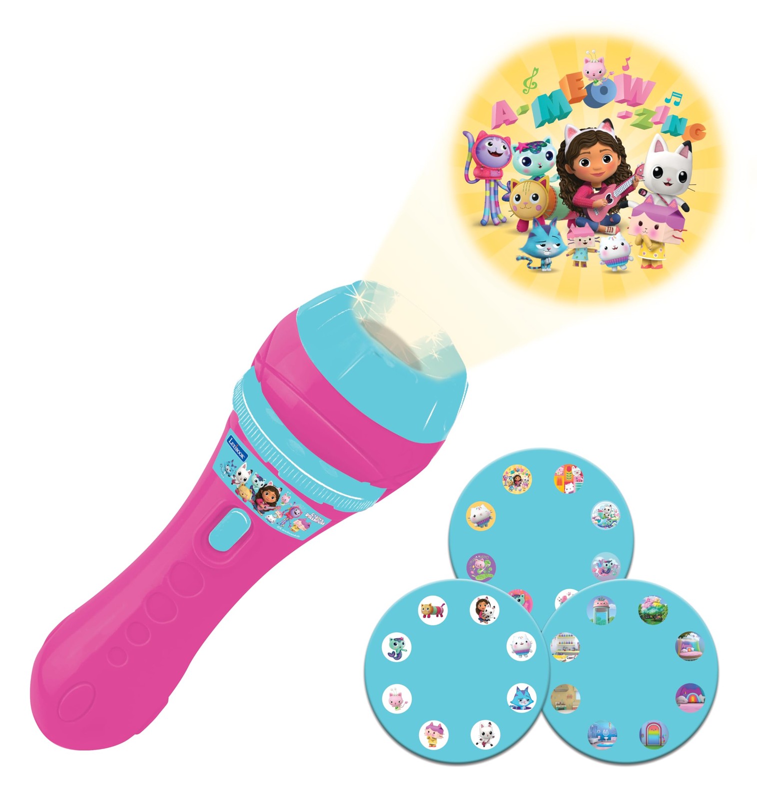 Lexibook LTC050GDH Gabby's Dollhouse, Pandy Paws, Gabby Cats, Geschichtenprojekt