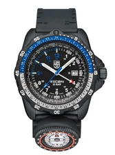 New Luminox XL.8833 RECON Nav Spec GMT 46mm Carbon Black Sapphire Crystal Watch