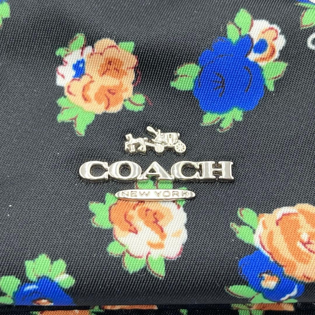 Coach Mini Charlie Backpack Wolf Patch Floral Bla… - image 15
