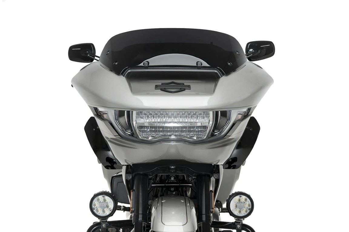 Puig Blk (Opaque) Lower Wind Deflectors Harley Davidson Road Glide (FLTRX) 24-26