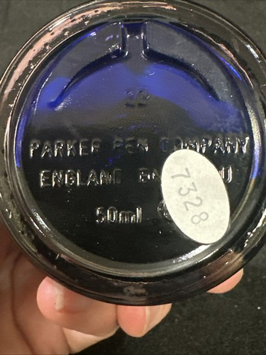 Bottle Of 50ml Parker Penman Sapphire Blue Ink - 60% Full - Picture 2 of 2