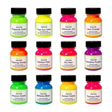 Angelus Neon Acrylic Leather Paint 1 oz 12 Colors Available
