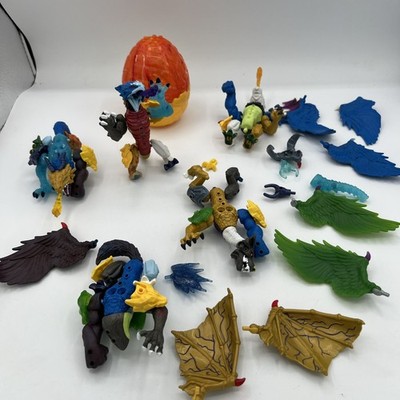 Mega Construx Breakout Beasts INCOMPLETE Huge Lot Parts Accessories FREE SHIP
